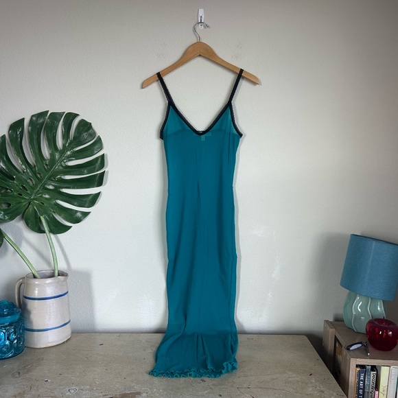 Vintage Victoria’s Secret Mesh Maxi Dress - Picture 1 of 11